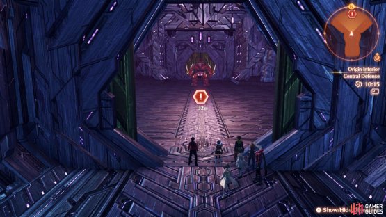 At the center of Central Defense, the penultimate boss awaits.