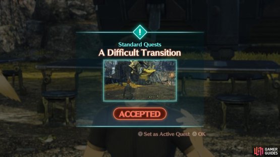This will trigger the quest.