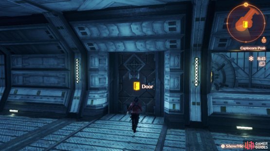 Normally, this door is locked.