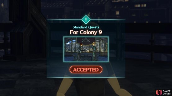 This will trigger the quest to find him.