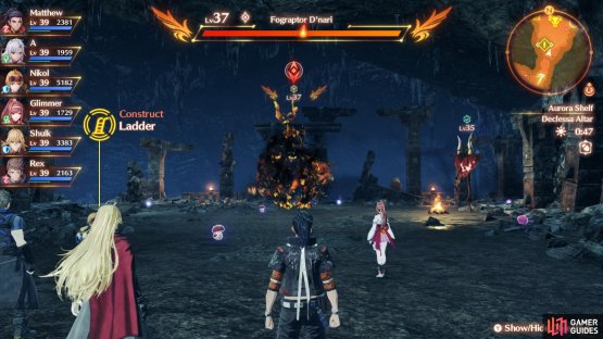 Go to the right of this Unique Enemy to find a path to the Secret Area