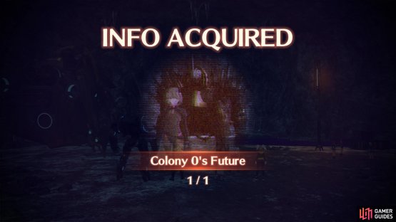 After Segiri joins you, you&rsquo;ll receive this Info Fragment.