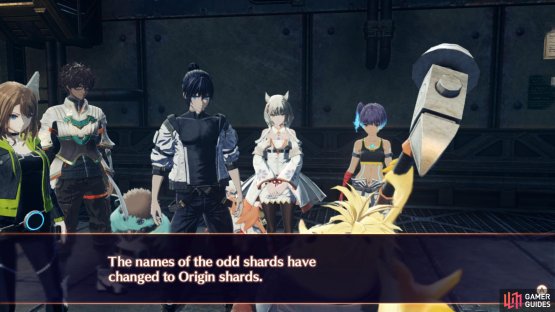 The odd shaped shards will be renamed to Origin Shards.
