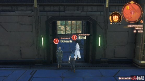 Slowly follow her to the Council Room.