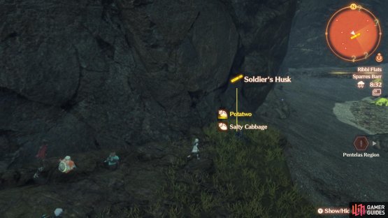 Likewise, the map doesn&rsquo;t make it clear which level some husks are.