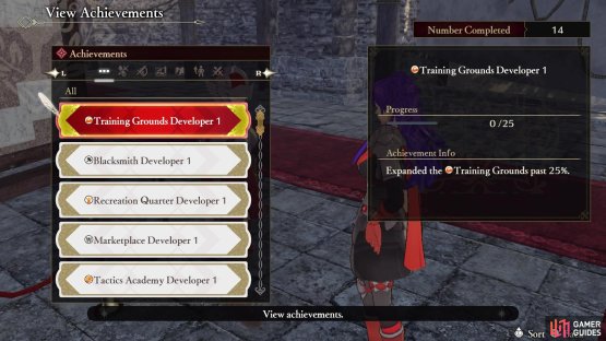 Each Achievement has a specific thing for you to do