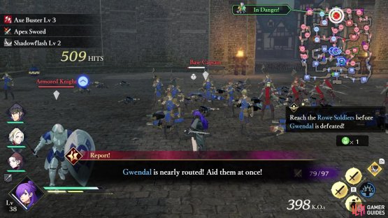 Gwendal&rsquo;s critical nature will allow you to initiate a Strategy