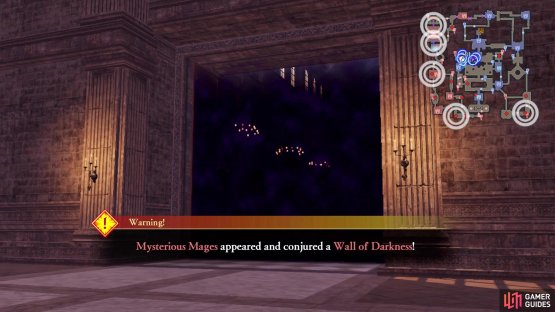 The Wall of Darkness will shut you off from reaching Arundel