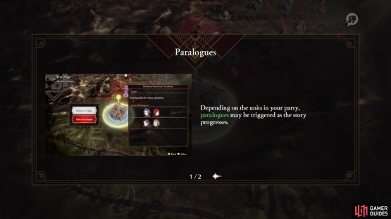 Paralogues are optional battles that require specific characters