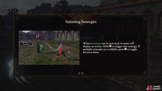 You will see a brief tutorial on how to initiate Strategies