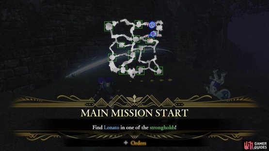 You will need to find Lonato in one of the strongholds