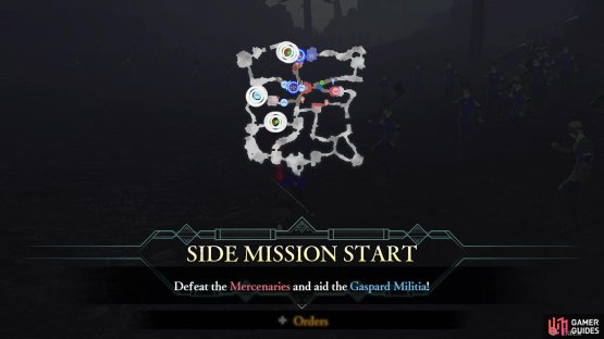 There will be three Militia that need help