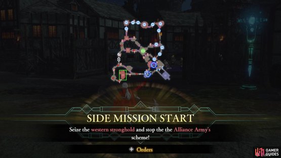 You will be told to seize that western stronghold