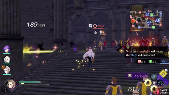 The Thief will make a beeline straight for the chest