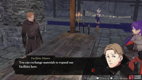 You’ll unlock the Facility Master during Chapter 4,