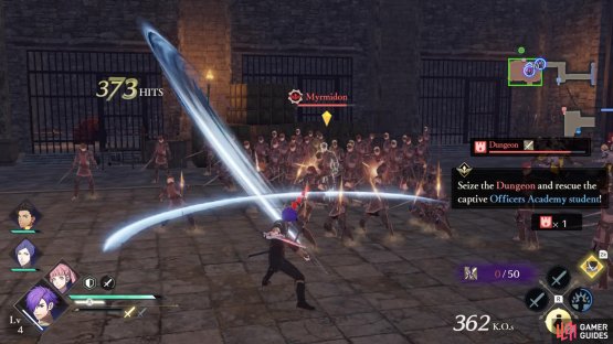 A lance user is recommended, although Shez can also put up a good fight.