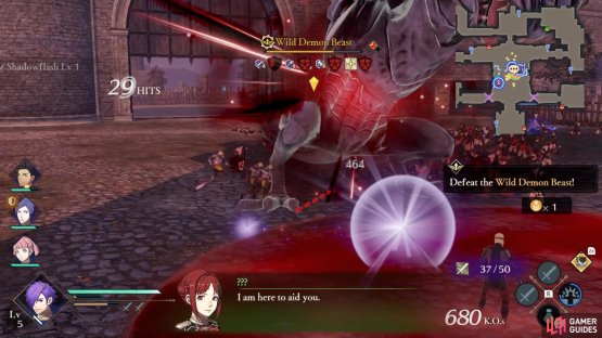 Get out of the way when you see the red AOE markers.