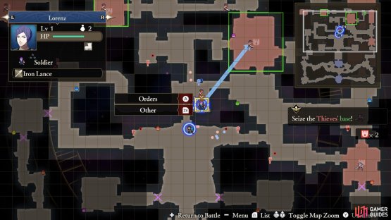 Don&rsquo;t rely on your allies to go to the best place; use Orders to boss them around!