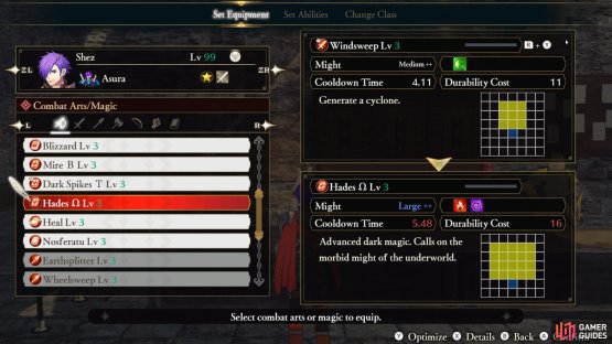 Ta-da! You can now use and level up the learned art/spell.