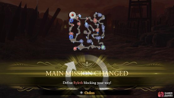 At this point, you&rsquo;ve got no choice but to fight Byleth.