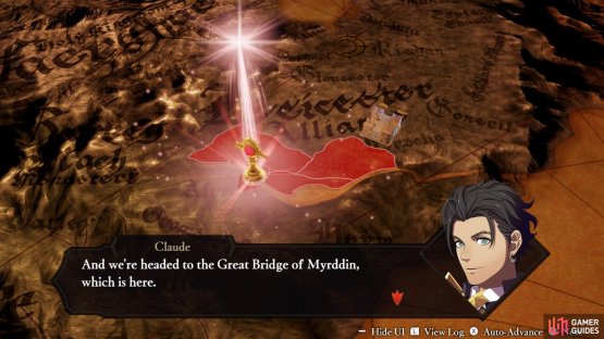 The Main Quest is marked by the obvious big, glowing chess piece on the map.