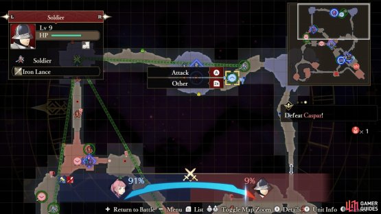 The Alliance Soldiers aren&rsquo;t in immediate danger, so order allies to assist them instead of going yourself.