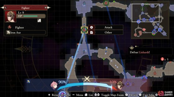 Call some allies to fend off the attackers.