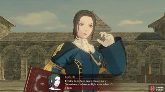 Linhardt isn&rsquo;t very invested in the war.