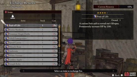 Although tempting, save your Renown for post-game bonuses.