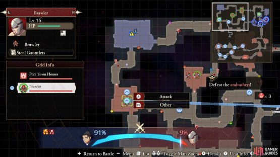 Once again, order some characters to capture strongholds you’re not going to.