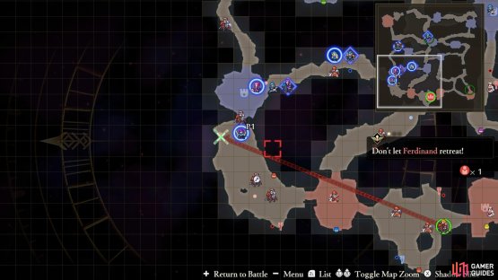 Finally, you can reach the rest of the map.