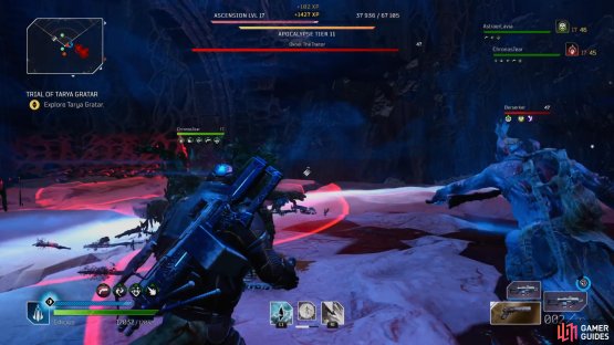 then watch out for the AoE Okriel is firing from  the center of the arena. 