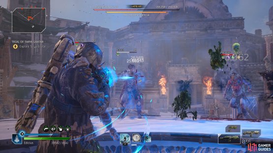 and make use of buffs such as the Twisted Bullets. 