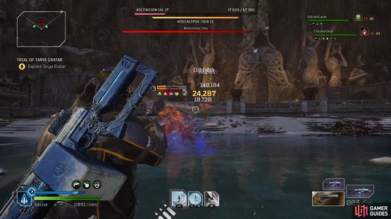 Wavecleaver Urka will dash towards you when performing Advancing Waters. 