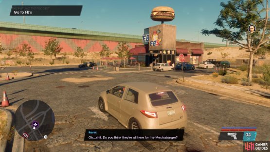 Take a Drive to FB’s burger joint. The line is huge so ignore it, you’re a Saint.