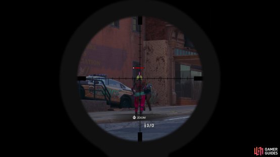 Overscope will give you temporary access to a powerful sniper rifle.