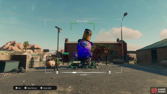 Take a picture of the &ldquo;Grisly Bear&rdquo; collectible to obtain it.
