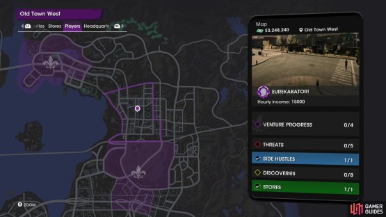 The location of the &ldquo;City Hall Fountain&rdquo; collectible on the map.