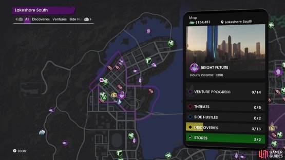 The location of the &ldquo;Golden Armadillo&rdquo; collectible on the map.