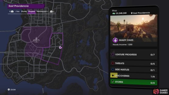 The location of the &ldquo;Horse Sculpture&rdquo; collectible on the map.
