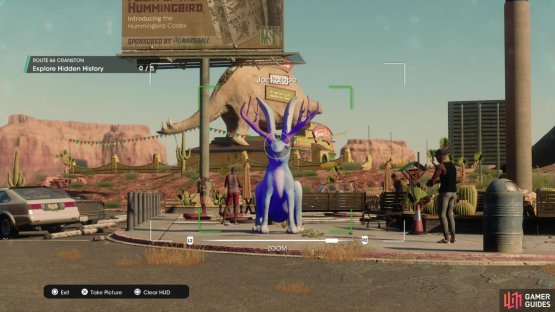 Take a picture of the &ldquo;Jackalope&rdquo; collectible to obtain it.