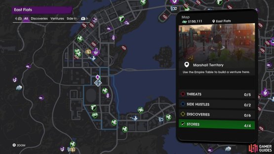 The location of the &ldquo;Planetary Model&rdquo; collectible on the map.