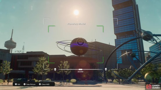 Take a picture of the &ldquo;Planetary Model&rdquo; collectible to obtain it.