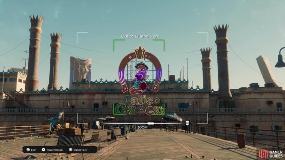 Take a picture of the &ldquo;Calico Queen Sign&rdquo; collectible to obtain it.