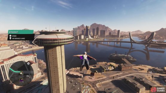 and it&rsquo;ll propel you into the air, whereupon you&rsquo;ll deploy your wingsuit.