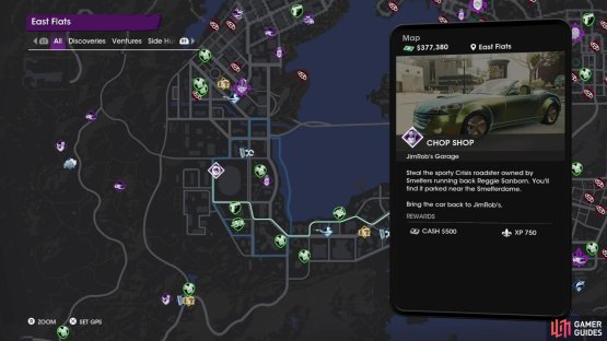 Grab a Crisis parked in the East Flats region,
