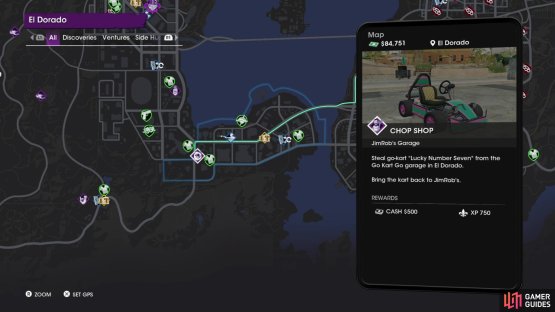 You&rsquo;ll be tasked with stealing a Shifty go-kart during the JimRobs Venture,