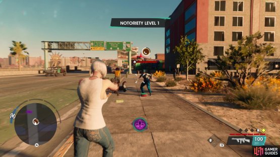 While difficult, it&rsquo;s possible to kill your way to lower Notoriety - just damage enemies as they call for reinforcements.