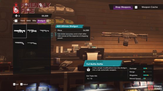 You can check each weapon&rsquo;s Signature Ability and unlock requirements at Friendly Fire.