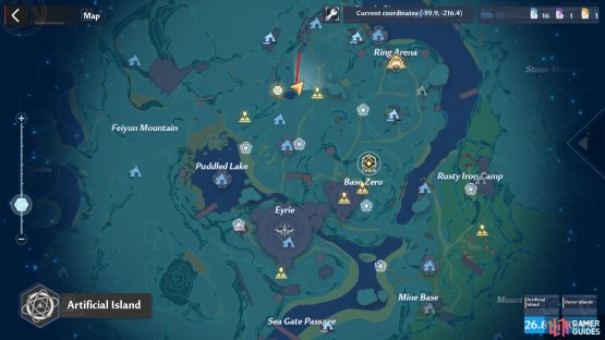 Guanglong patrols the path shown on the image.
